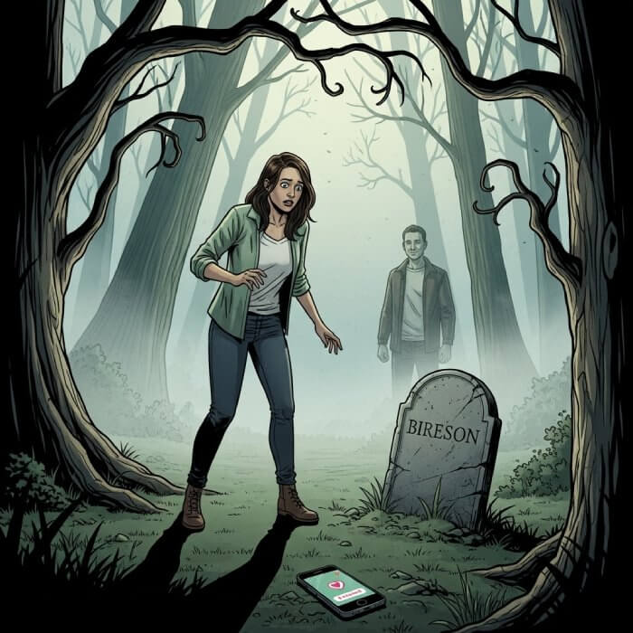 Matched, Then Missing - Dating App Paranormal Mystery Story Cover Art